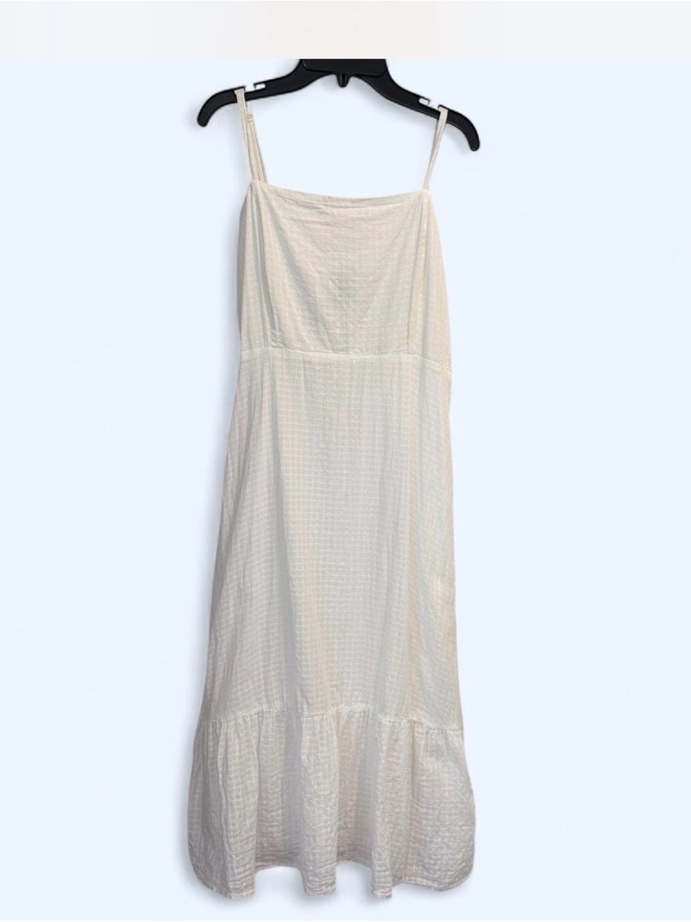 GAP Women's White Maxi  Dress